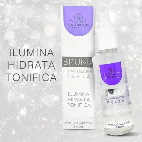 BRUMA ILUMINADORA PRATA PHALLEBEAUTY 140ml