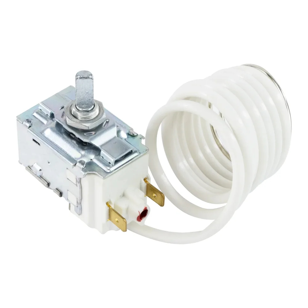 Termostato Rotativo Universal Robertshaw Blindado Capilar 900mm Com Botão - 350.110