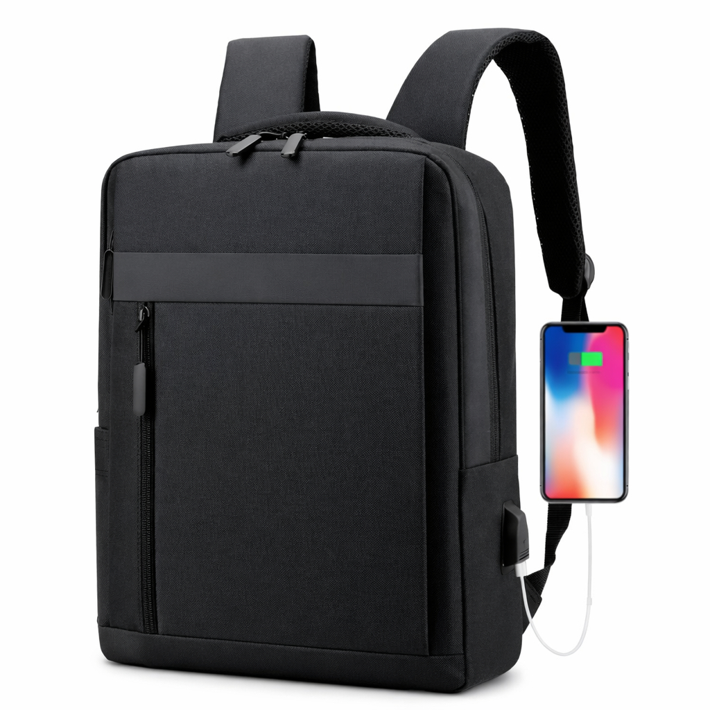 Mochila Notebook Laptop Escritório Faculdade Confortável USB em Oferta na Shopee
