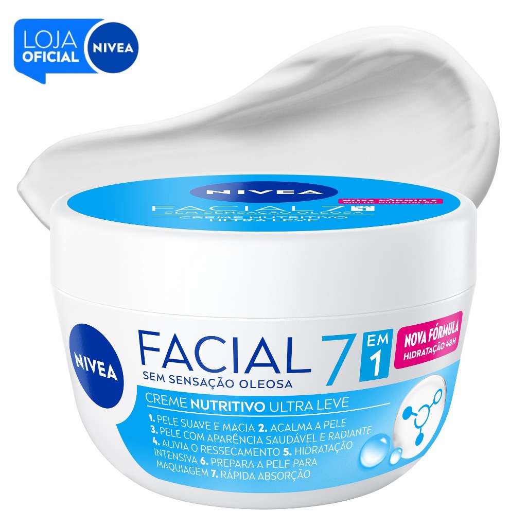NIVEA Creme Facial Nutritivo 100g BBB 26 em Oferta na Shopee