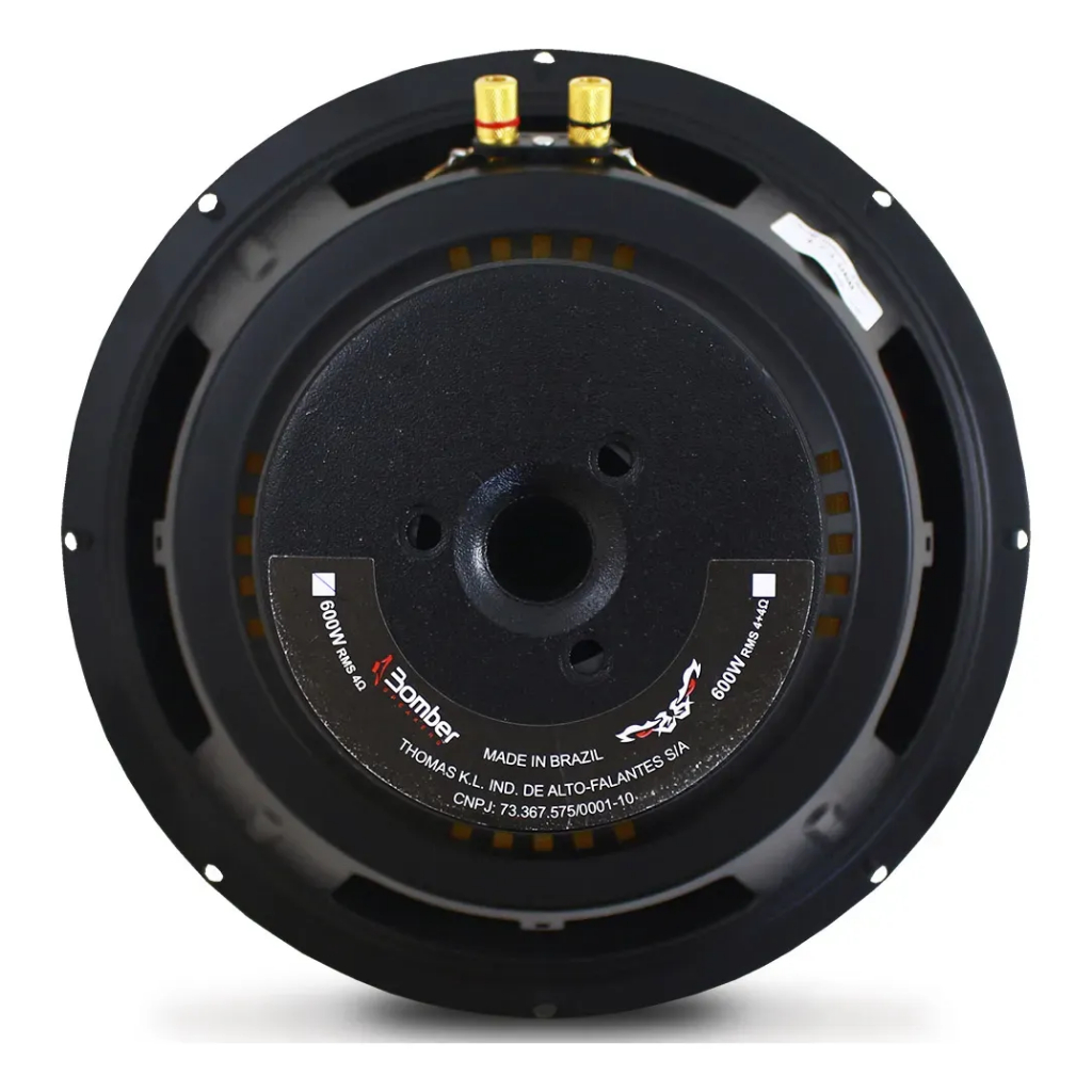 KIT 12 BICHO PAPAO 600W 4OHMS SUBWOOFER BOMBER (2 PEÇAS) — imagem 2 de 2