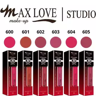 BATOM LÍQUIDO MATTE 30H MAX LOVE 4ML - ALTA FIXAÇÃO E CORES INTENSAS