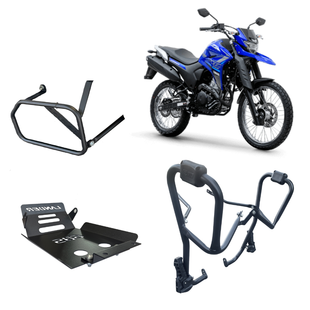 Kit Lander 2025 2026 Protetor Carenagem + Afast Alforge + Carter em Oferta na Shopee