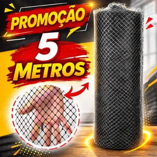 5 Metros Tela Plastica 1M e 1,5M para Proteção, Cercas, jardins, Portoes