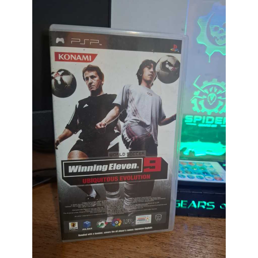 World Soccer Winning Eleven 9 Psp - MIDIA FÍSICA / ORIGINAL