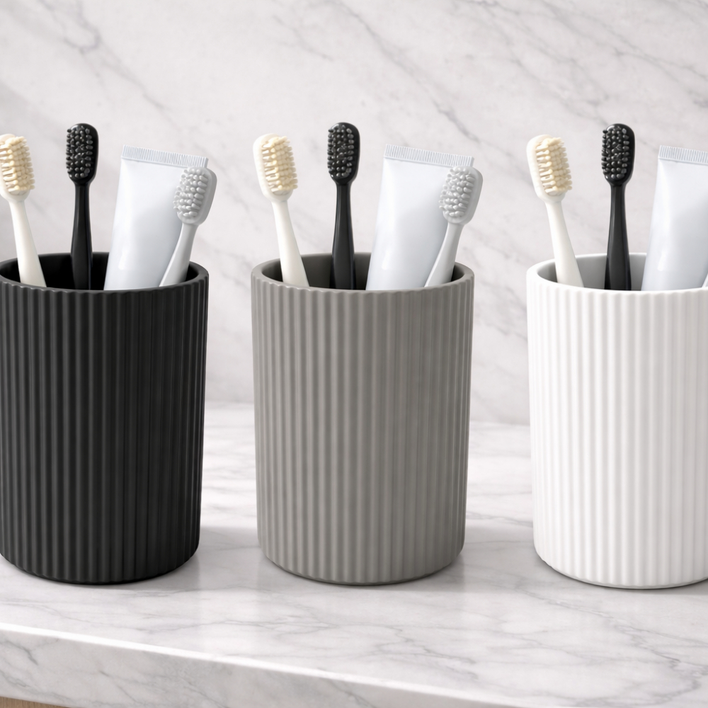 Porta Escova de Dentes Organizador de Banheiro Porta Escovas e Pastas em Oferta na Shopee