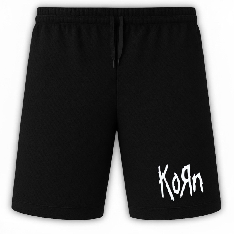 Bermudas Shorts KORN Dry Fit Bandas De Rock Academia Masculino Com Bolsos em Oferta na Shopee