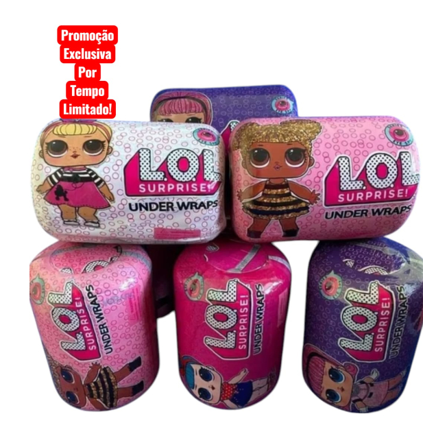 Capsulas LoL Surpresa Exclusivas Coleção Kids  Com Acessórios Brinquedo Menina