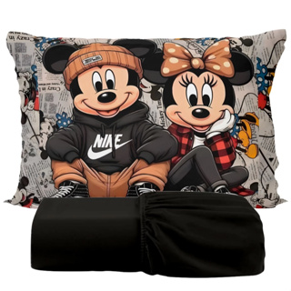 Jogo de lençol 2 Peças Solteiro Fronha Personalizada Premium em Oferta na Shopee