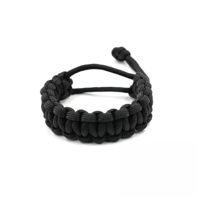 Pulseira de Paracord Ajustavel / Pulseira de Sobrevivencia Paracord 550