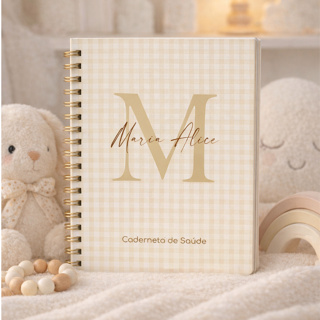 Caderneta de Saúde Alfabeto  Várias Cores em Oferta na Shopee