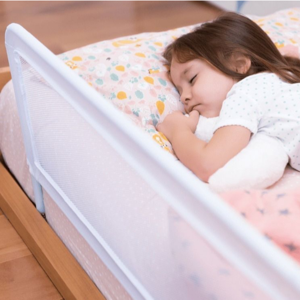 2 Unidades - 6 Tamanhos  Grades de Cama Tela de Segurança - Proteção para Bebês Crianças e Idosos (Serve para Cama Box)