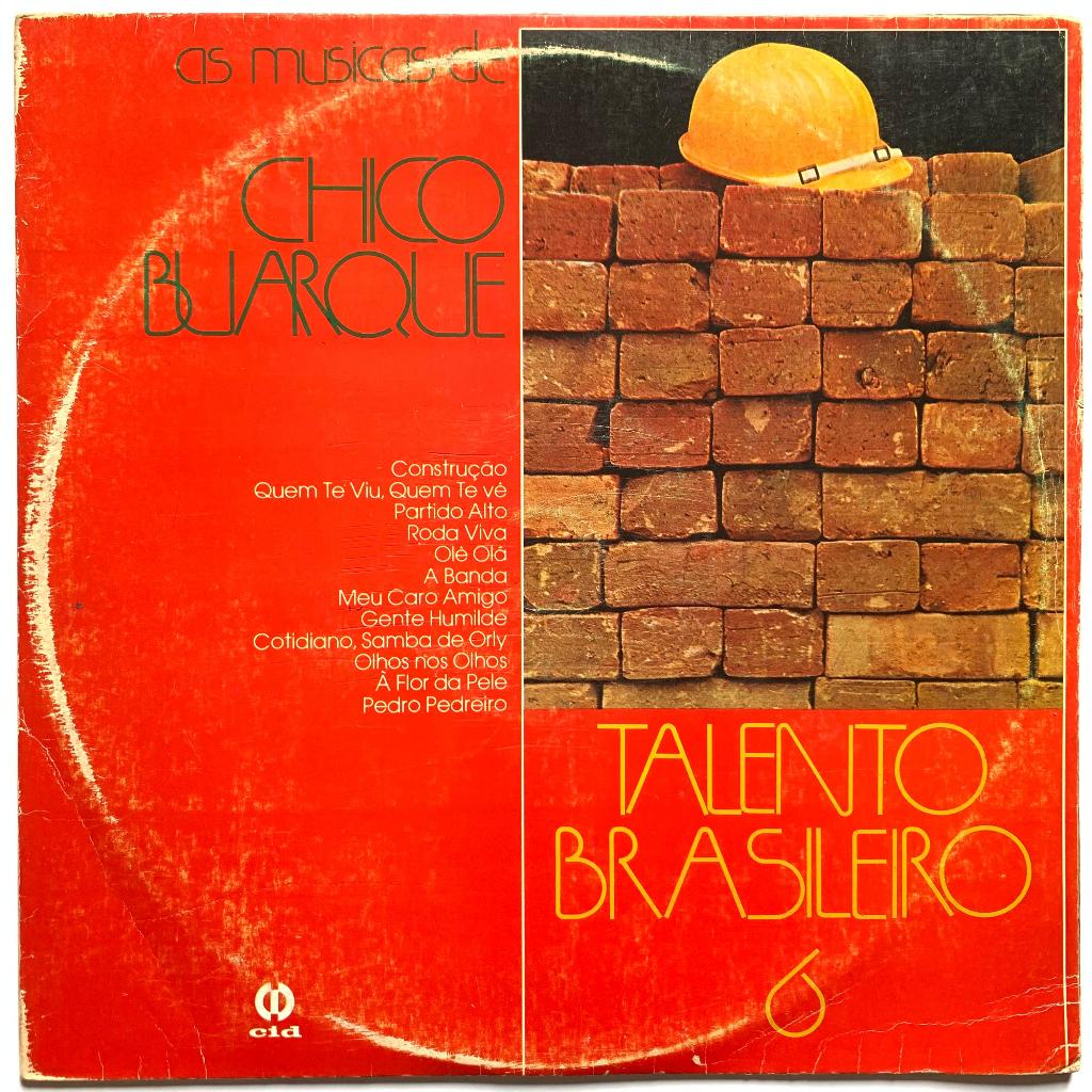 LP - Talento Brasileiro 6 - As Musicas de Chico Buarque (Excelente)