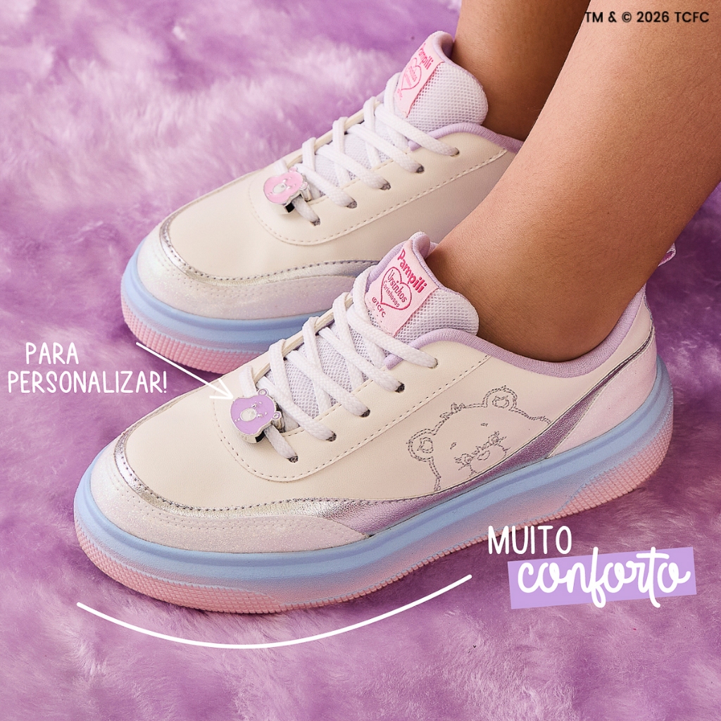 Tênis Infantil Ursinhos Carinhosos Colorido Pampili