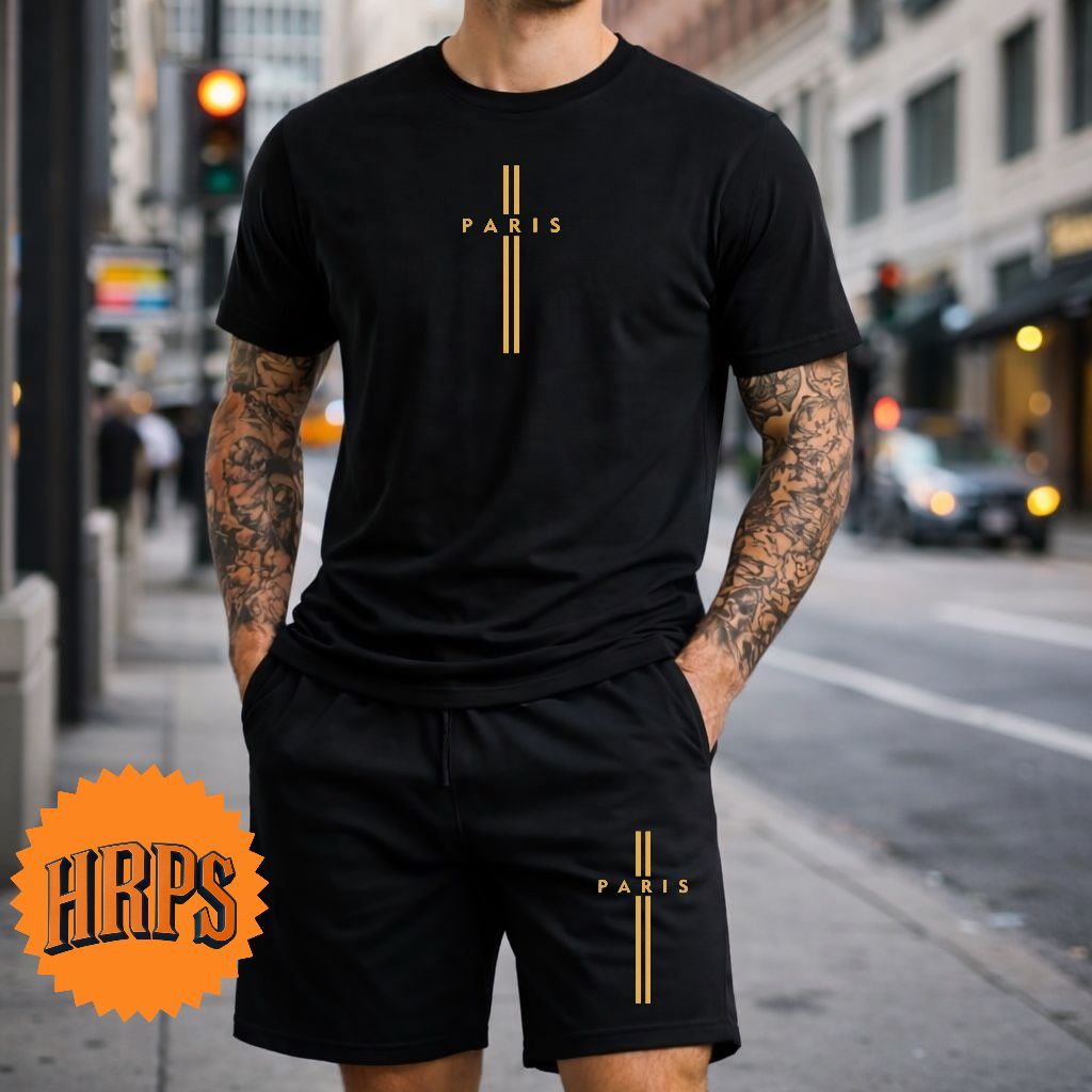 KIT MASCULINO CONJUNTO T-SHIRT CAMISETA E SHORT DE TACTEL ESTAMPADO VARIAS CORES DO P AO GG em Oferta na Shopee