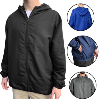 Jaqueta corta vento tactel 100% poliester térmica capuz, todos tamanhos adulto unissex motoqueiro ciclista em Oferta na Shopee