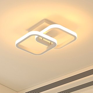 Luminária Plafon Teto Pendente Quadrado Sobrepor Luz Led 30w em Oferta na Shopee