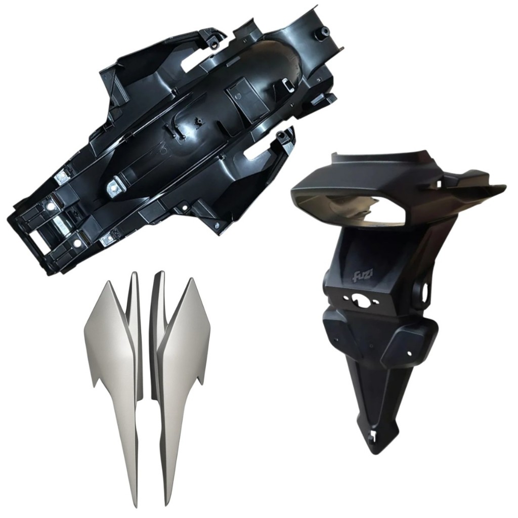 Traseira Completa Cg 160 2025 até 2027 Kit Carenagem Traseira Completa 2025 até 2027 em Oferta na Shopee