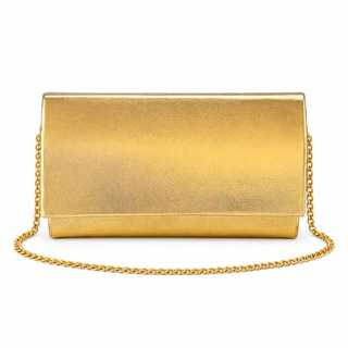 Bolsa Moda Feminina Ju Metalizada Compacta Estilo Moderno Ideal para Festas Eventos e Uso Diário