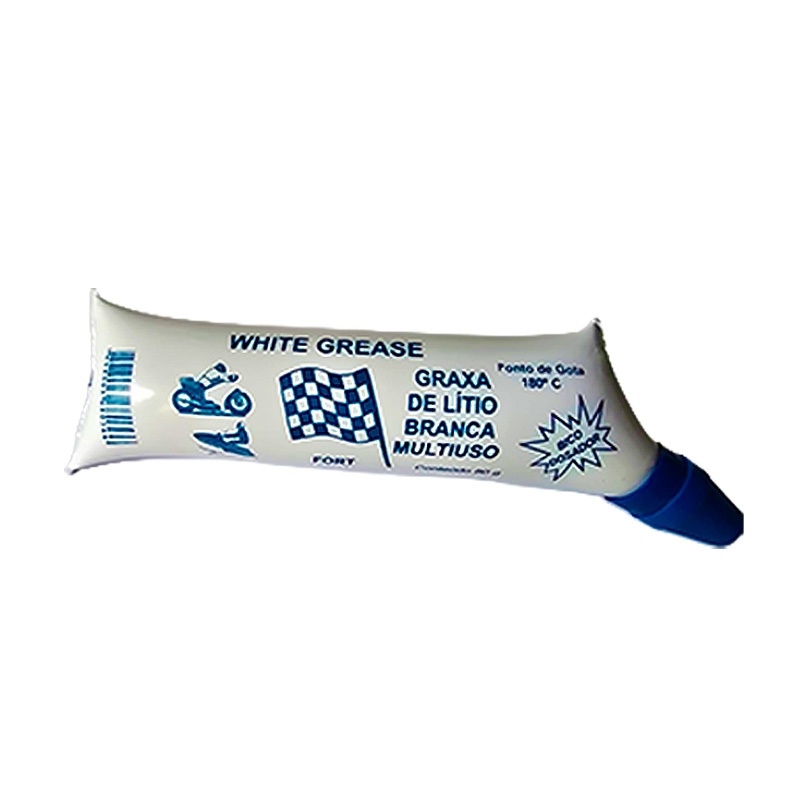 Graxa de Lítio Branca Multiuso - White Grease - 80g - com Bico Dosador - Fort Epoxi