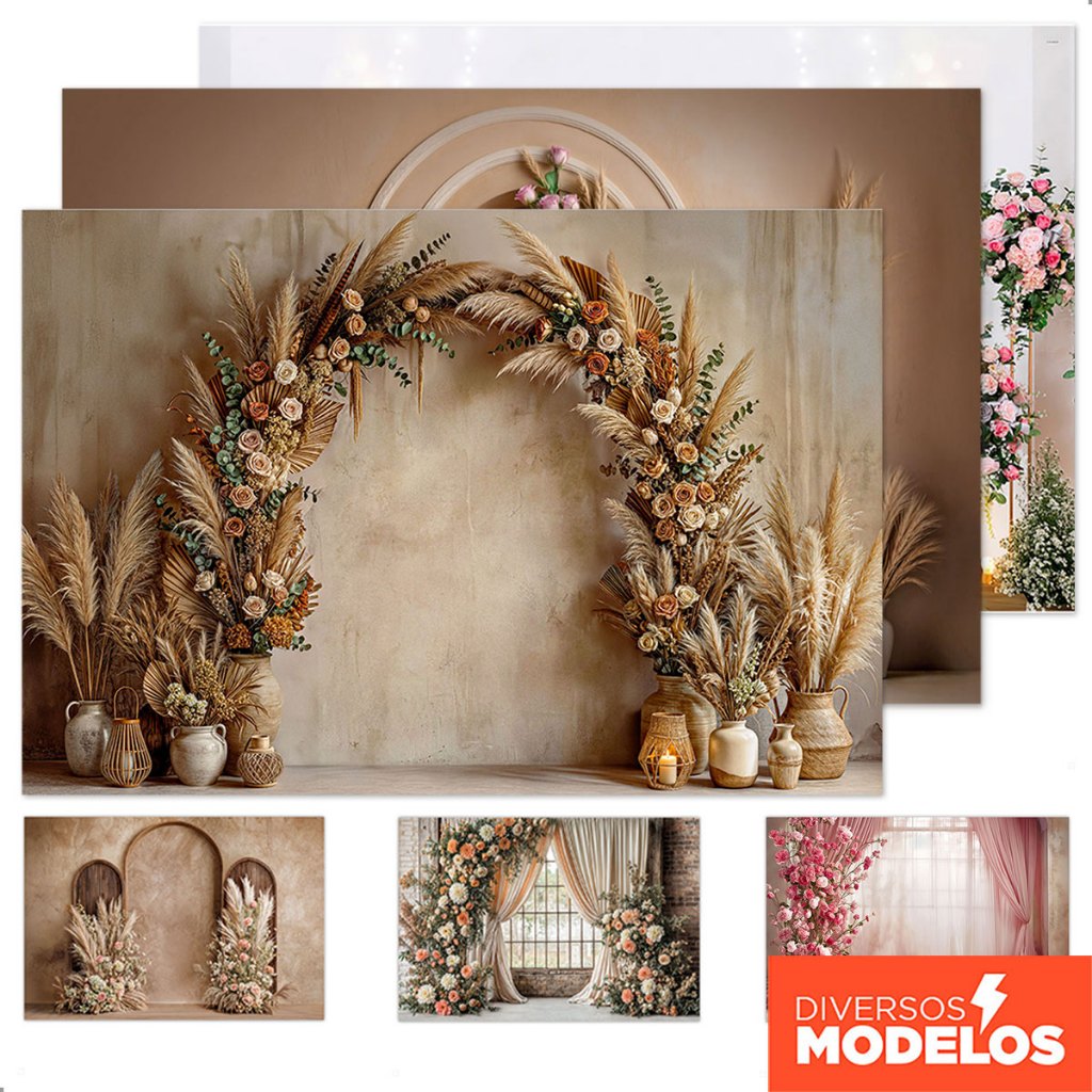 Fundo Fotográfico Dia das Mães 2,20x1,50m Cenário para Fotos Em Tecido Sublimado - Diversos Modelos em Oferta na Shopee