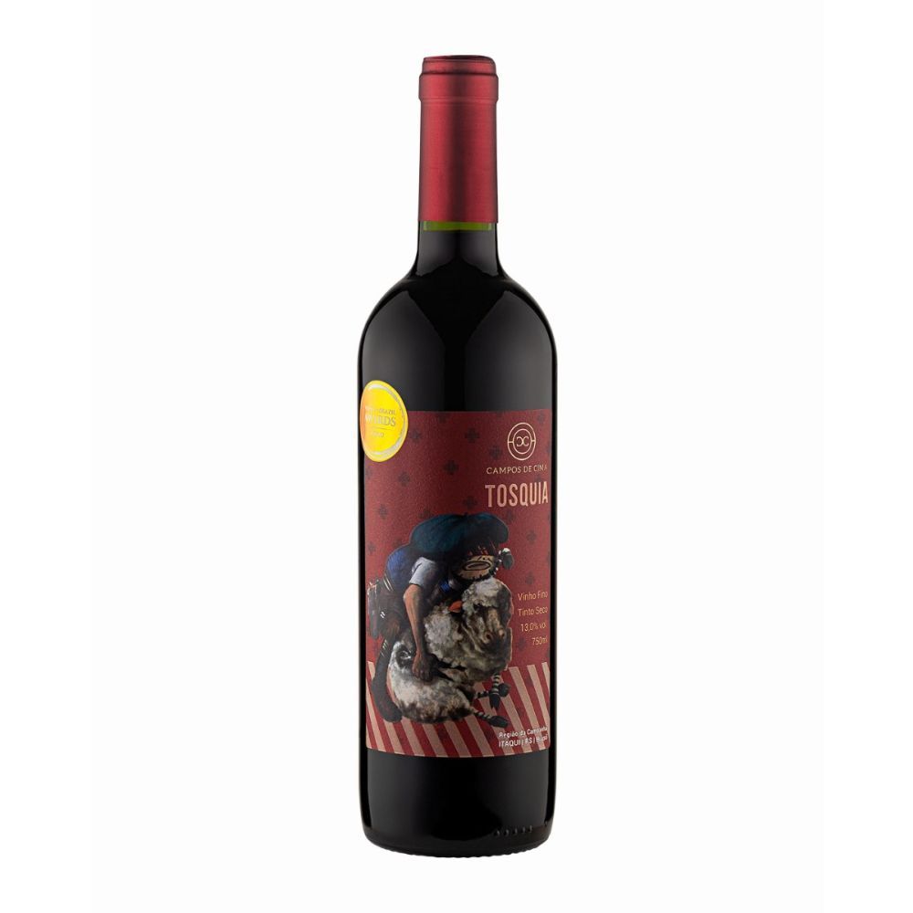 Vinho Tinto Seco Tosquia Campos de Cima 750ml | Blend Tannat Malbec Cabernet Tempranillo