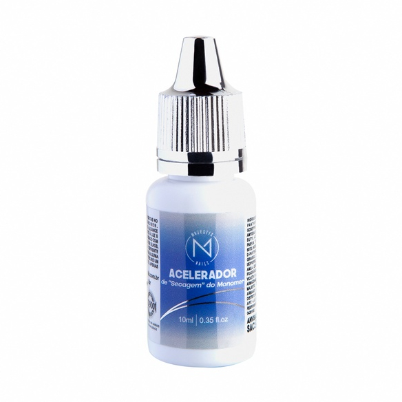 ACELERADOR DE SECAGEM DE MONOMER 10ml Alongamento Majestic Nails