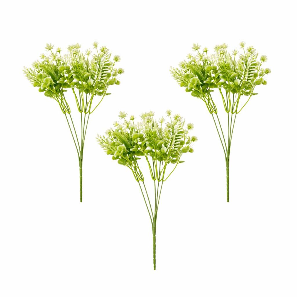 Kit 3 Buquê Pequeno Artificial Flores Complemento Mosquitinho