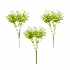 Kit 3 Buquê Pequeno Artificial Flores Complemento Mosquitinho