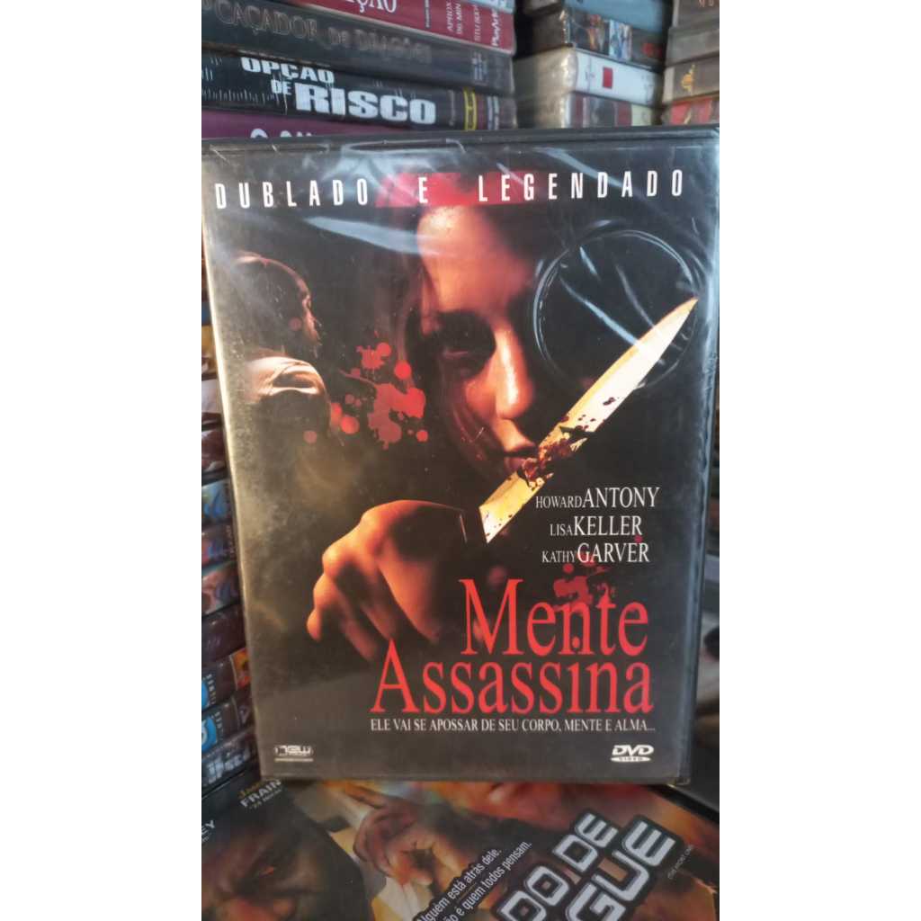 Dvd Mente Assassina - 2003 Original Lacrado - lisa Keller, Howard Antony)