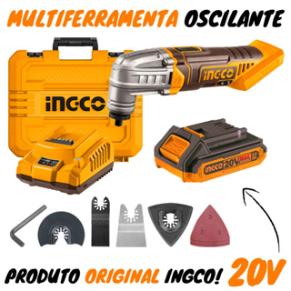 Multiferramenta Oscilante 20v Treme Treme Cmli20228-9 Ingco 20V em Oferta na Shopee