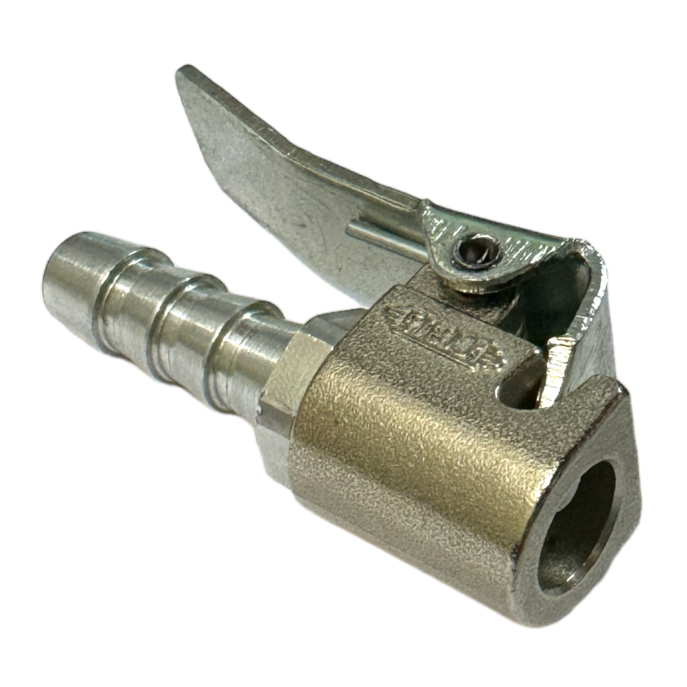 Bico Presilha Para Encher Pneus Steula 1/4" P/ Calibradores e Compressores de Ar