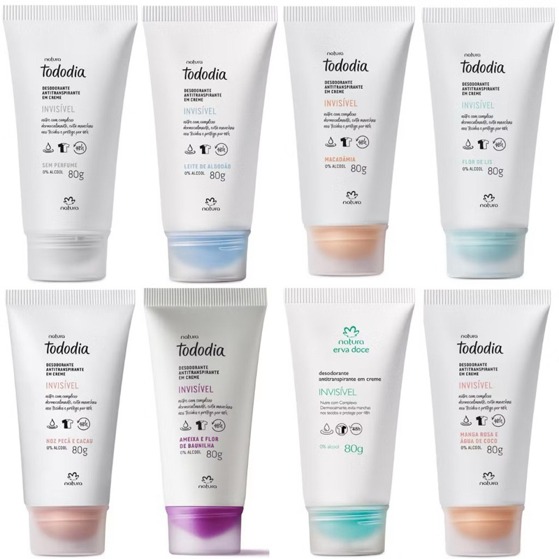 Desodorante antitranspirante em creme Vegano Natura