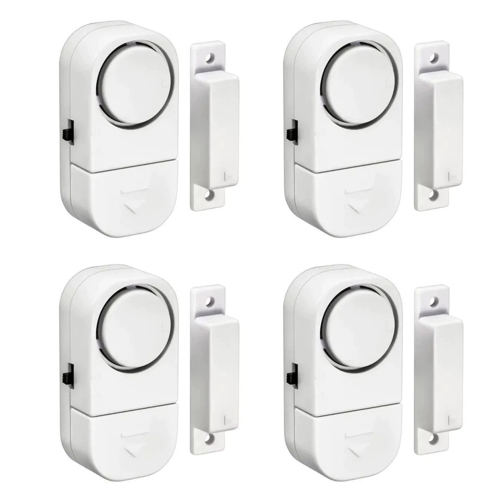 Kit Alarme Sonoro Invasão Residencial Porta Janela Portão