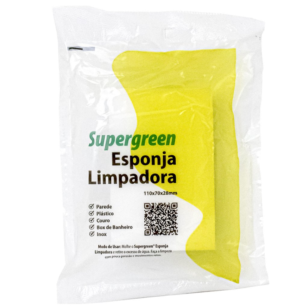 Esponja Mágica Limpadora Supergreen Akora