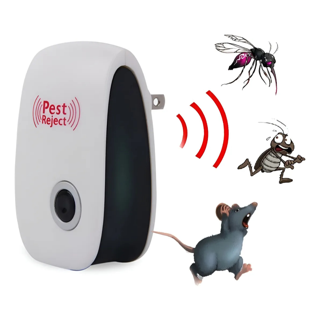 Repelente Eletrônico Ultrassônico Contra Insetos E Ratos 110v/220v (bivolt)