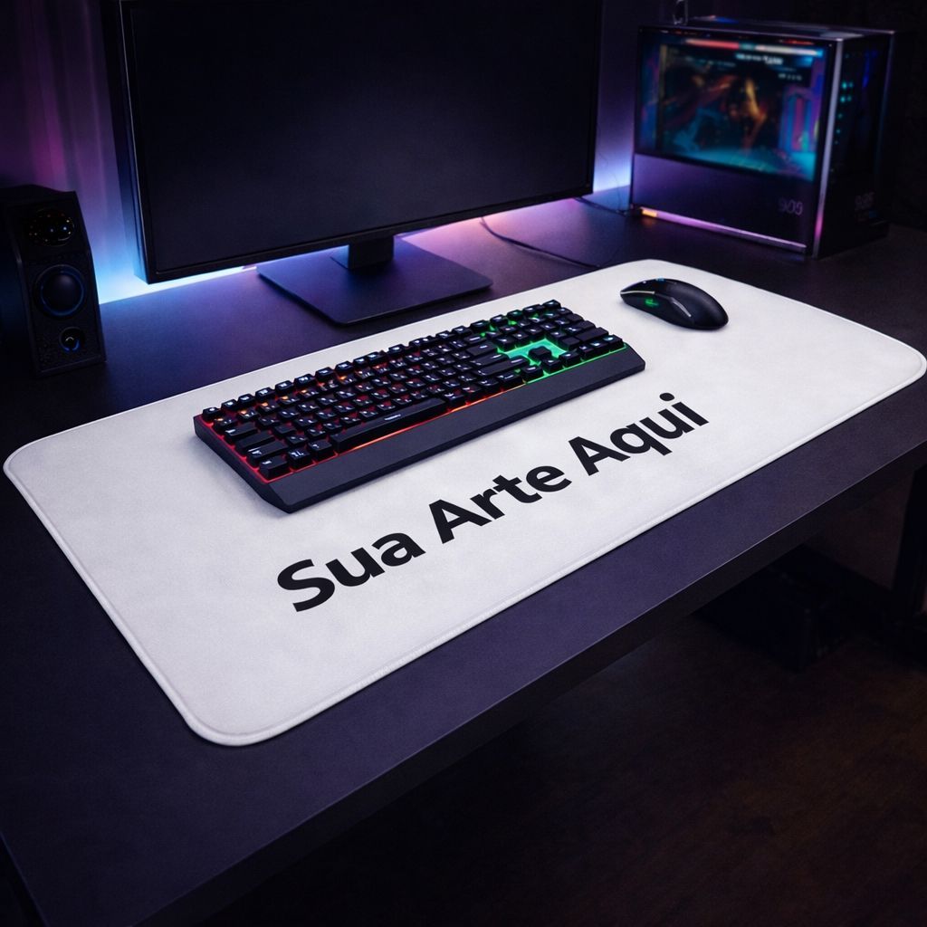 Mouse Pad Gamer Antiderrapante Personalizado 40 cm x 90 cm Tamanho GRANDE em Oferta na Shopee