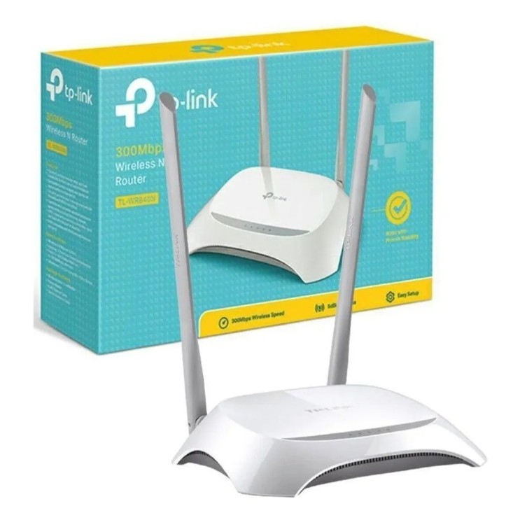 Roteador TP-Link TL-WR840N Wireless N 300Mbps - Conexão Estável e Cobertura Ampliada