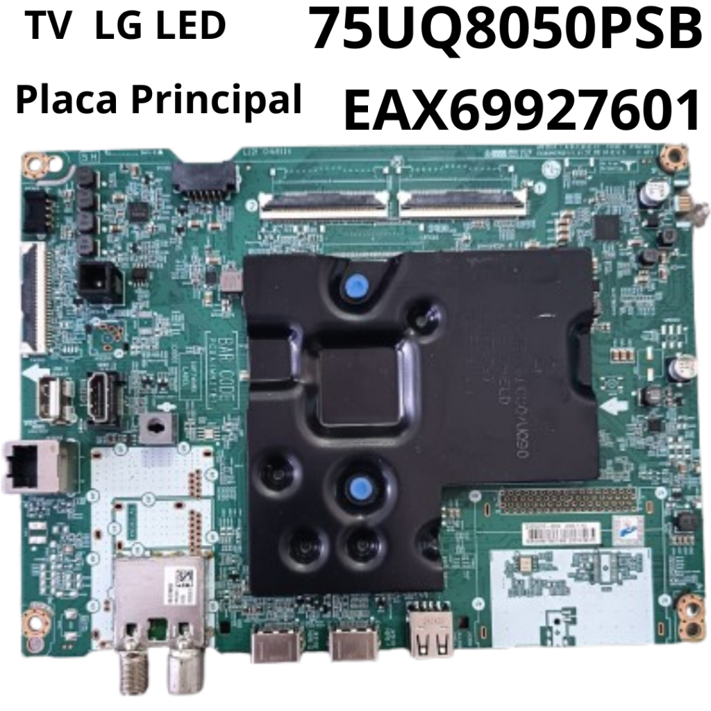 3199 Placa Principal para tv LG LED Modelo: 75UQ8050PSB