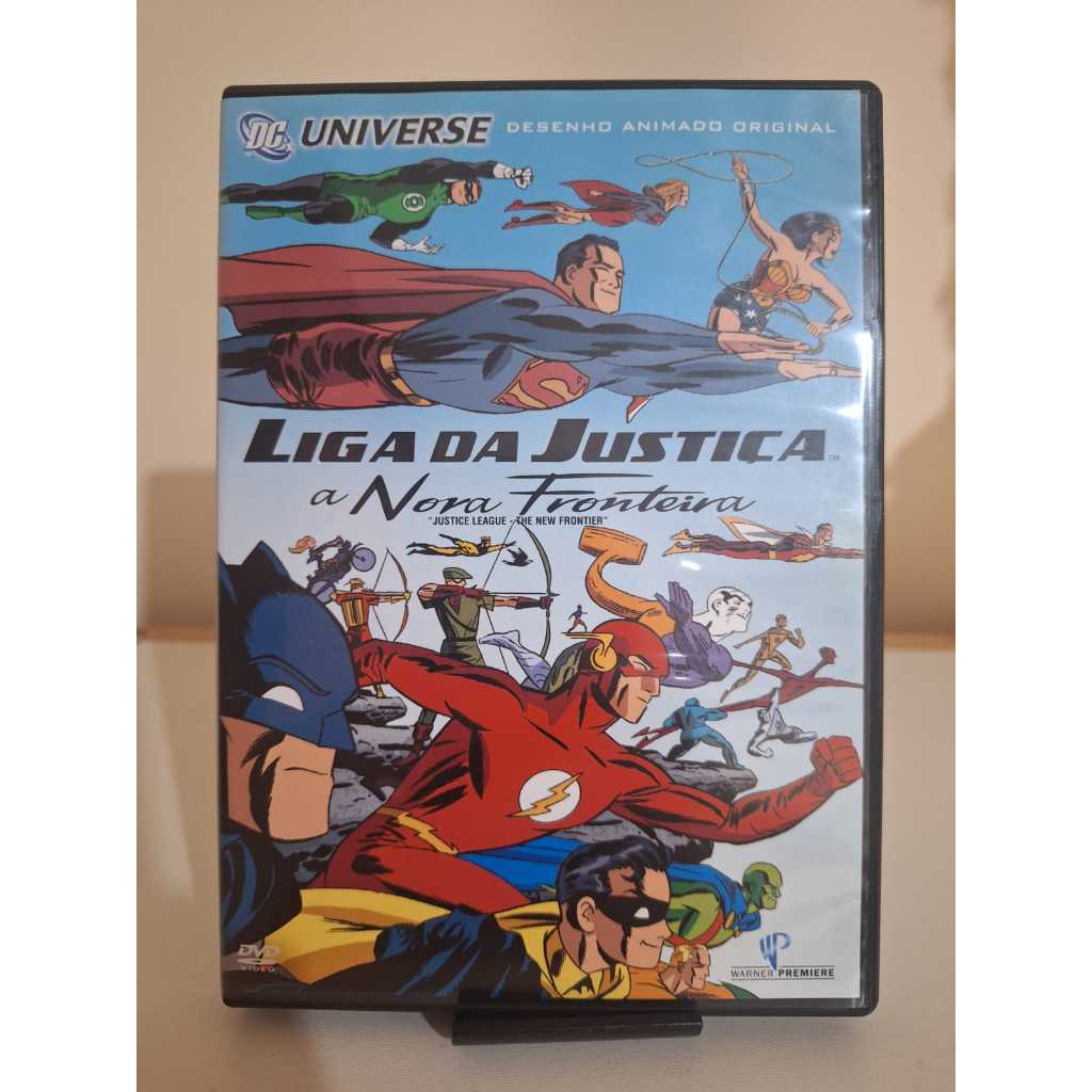 DVD - Liga da Justiça - A Nova Fronteira (USADO)