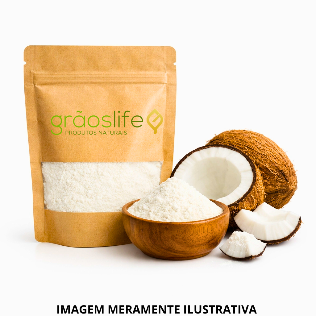 Leite de Coco em Pó Vegano com laudo - Leite em Pó Instantâneo - Sem Glúten