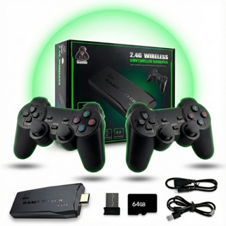 Game Stick 4K Retrô 10000 Jogos Diversão Imediata Portátil em Oferta na Shopee