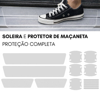 Protetor de Maçaneta e Soleira Automotiva - Proteção Completa em Oferta na Shopee