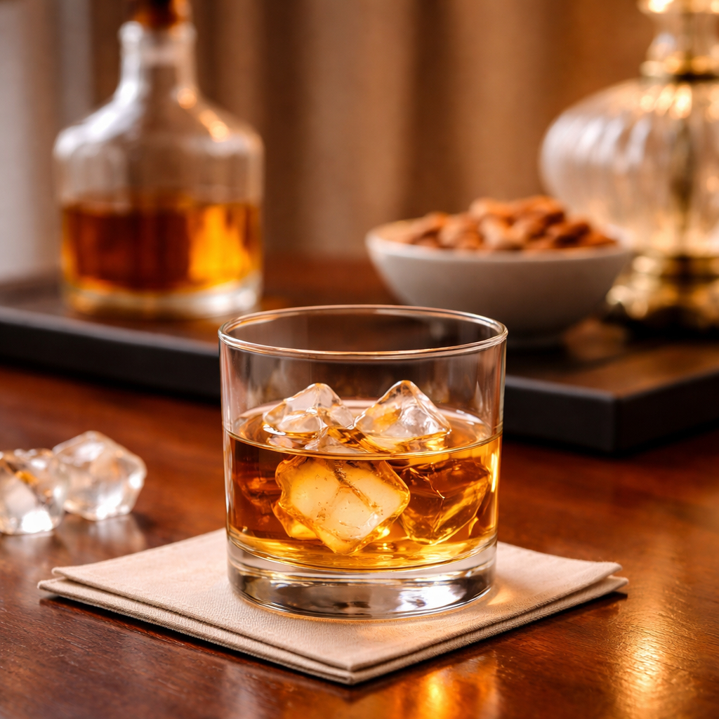Copo On The Rocks Para Whisky, Copos de Vidro Prestige, 340ml - Ruvolo