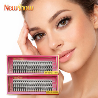 New Show Kit Cílios Postiços 20P + 30P com Pinça /1  Cola Volume Natural Fácil Aplicação …