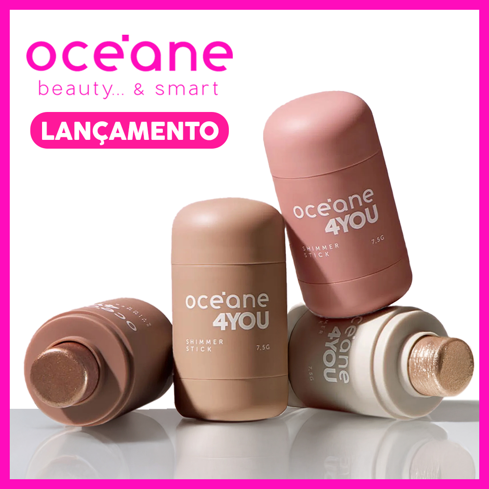 Océane 4You Shimmer Stick 7,5g (Brilho sofisticado com praticidade extrema.)