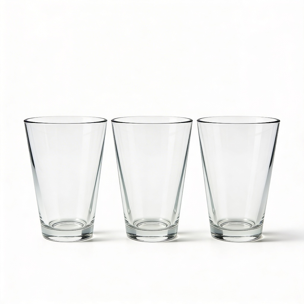 Jogo de Copos de Vidro Barcelona 300ml C/03 Unidades - Hercos