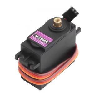 Servo Digital MG996R 180 e 360 Graus 4.8-6.0V Engrenagem de Metal para Futaba JR Carro RC Helicóptero Robô Barco