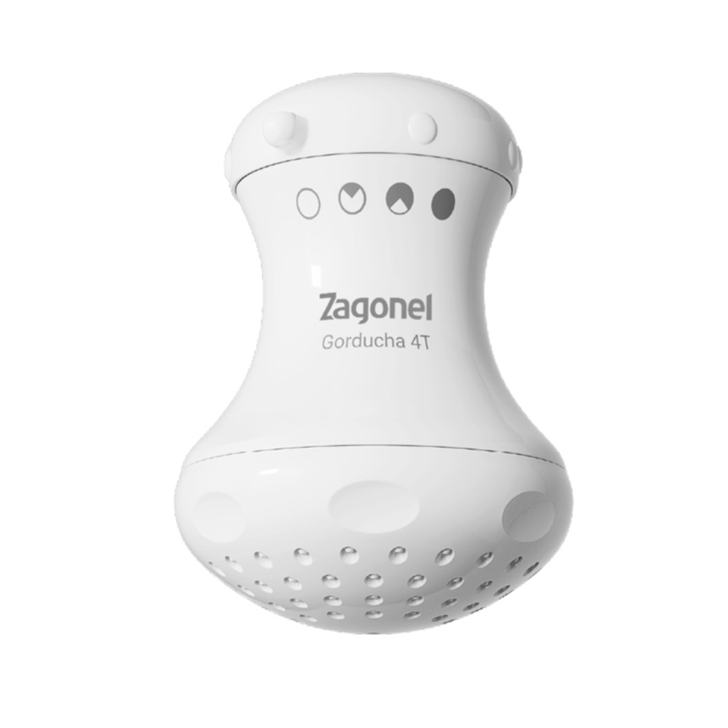 Chuveiro Ducha Gorducha 4 Temperaturas Branco Zagonel em Oferta na Shopee
