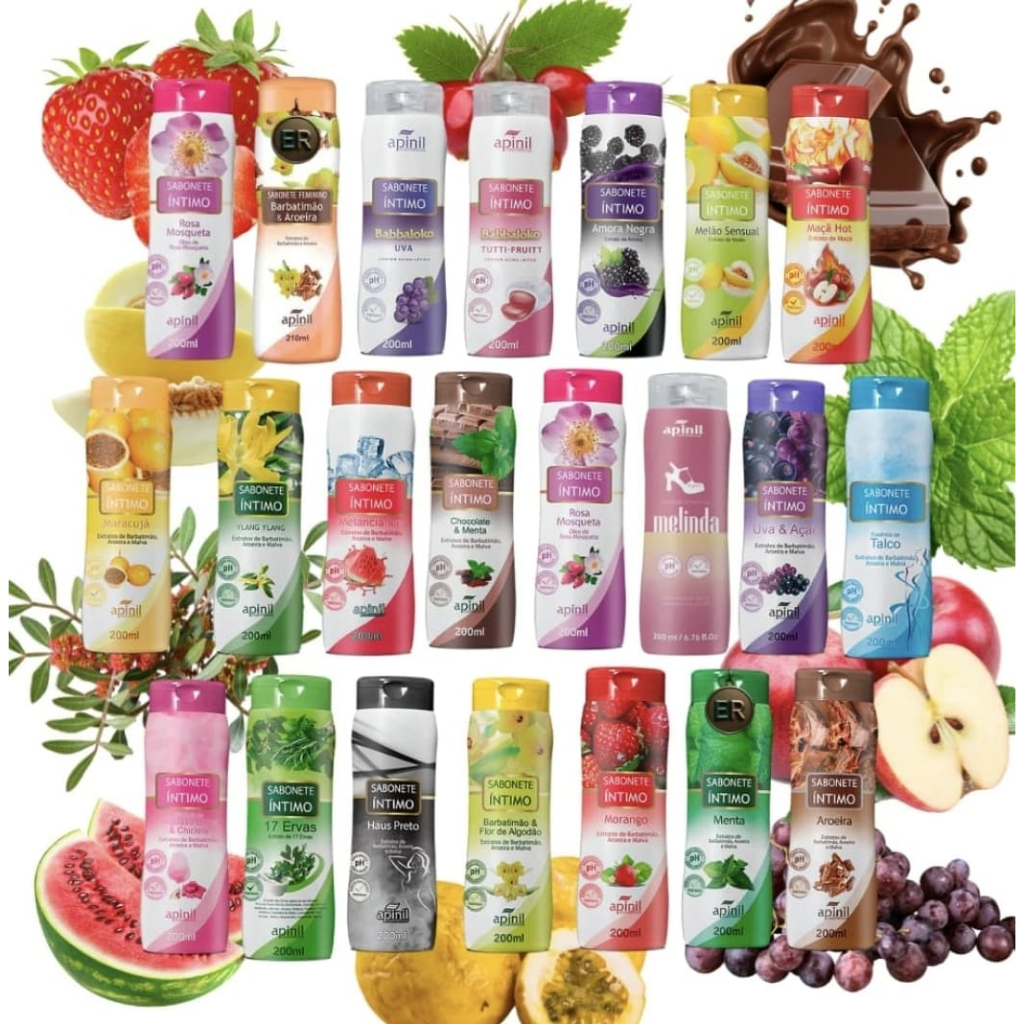 Kit 10 Sabonetes Intimo Feminino Super Cheirosos Atacado Lavagem Feminina